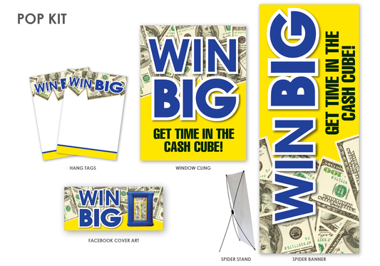 Win Big In-Store Signage Kit