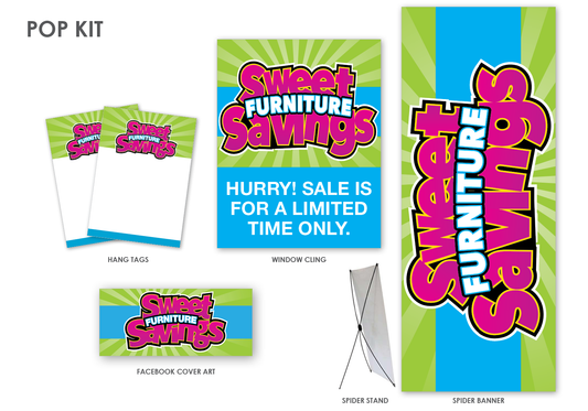 Sweet Savings In-Store Signage Kit